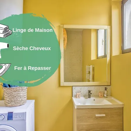 Le Safari - Face Gare - Parking - Familial & Architecte - Rent Immo Apartman *