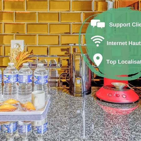 Apartman Le Safari - Face Gare - Parking - Familial & Architecte - Rent Immo *