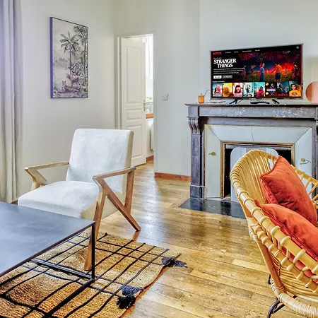 Apartman Le Safari - Face Gare - Parking - Familial & Architecte - Rent Immo *